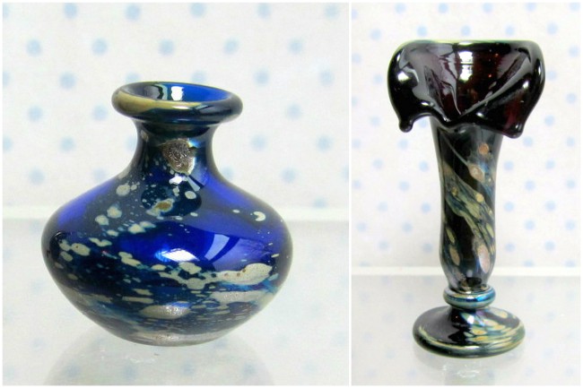 German Glass Vases - Extraordinary 01A